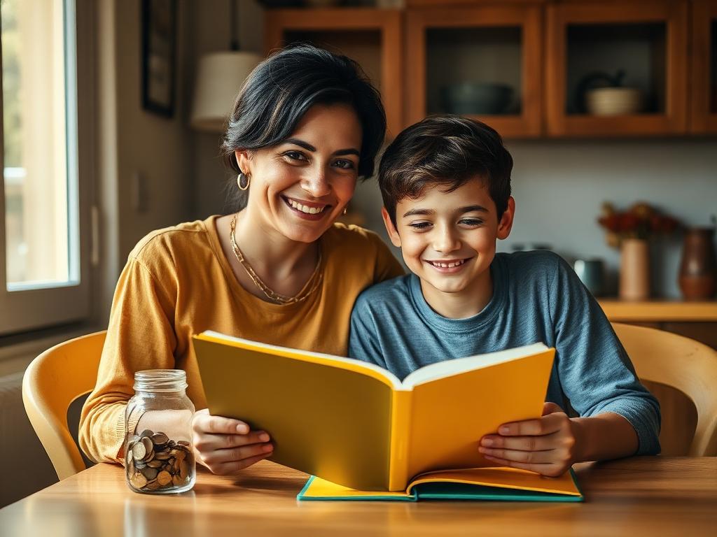 Da leitura à prática: uma conversa por semana já muda a relação da criança com o dinheiro.