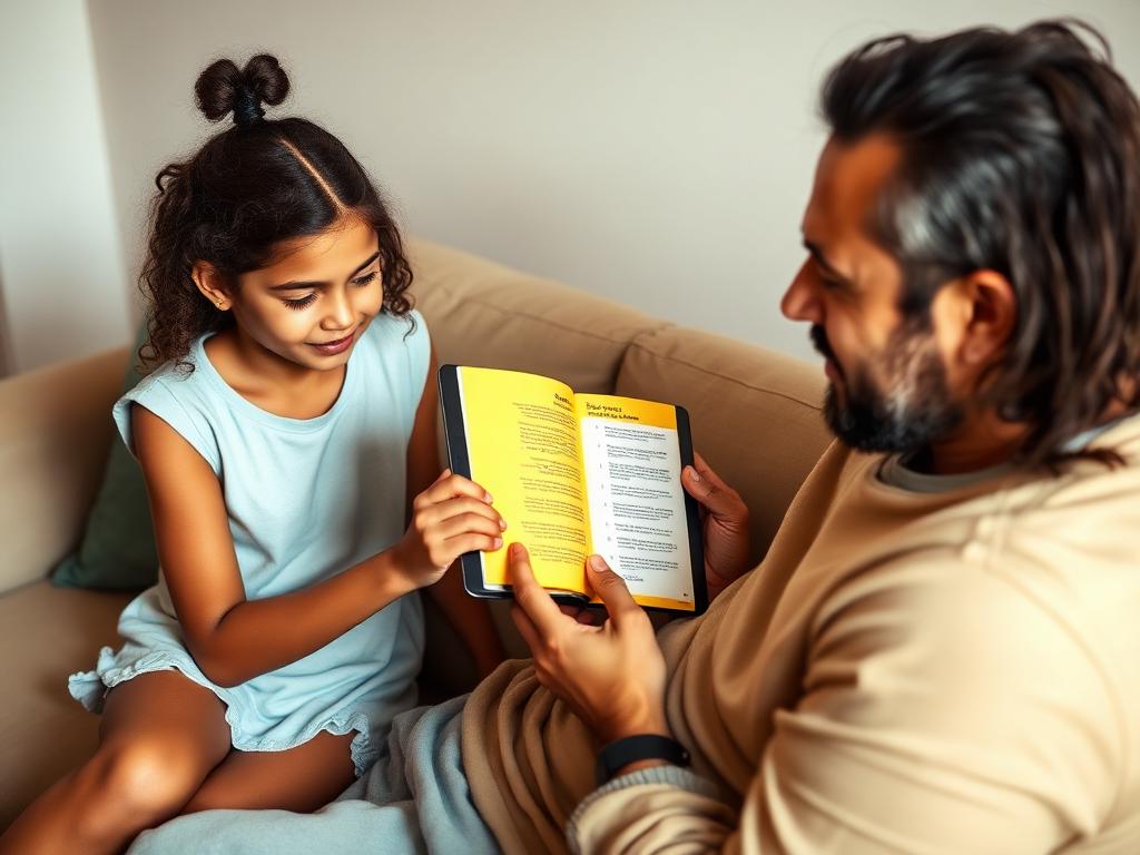 No celular, no tablet ou impresso — o e-book vai junto para onde a família estiver.